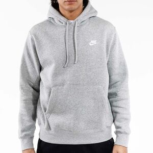 Nike Light Gray Men's Hoodie